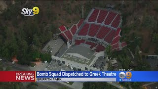 Bomb Scare At Greek Theatre Cancels Show Of Popular YouTuber [upl. by Heilner]