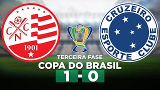 NÁUTICO 1 x 0 CRUZEIRO Copa do Brasil 2023 Terceira fase  Narração [upl. by Yssenhguahs]