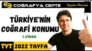 TÜRKİYENİN COĞRAFİ KONUMU  1  MATEMATİK KONUM  MUTLAK KONUM   TYT COĞRAFYA [upl. by Eidnar763]