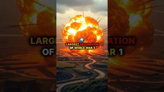 The Battle of Messines WWI’s Biggest Explosion shorts shortsvideo [upl. by Nnylg]