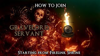 How to Join the Gravelord Servant early  Dark Souls Remastered [upl. by Herbie759]