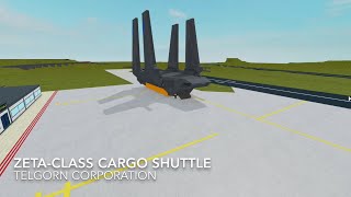 Roblox showcase Zetaclass Cargo shuttle [upl. by Ia]