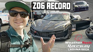 C8 Corvette Z06 Gets Record Lap at Laguna Seca Lap Breakdown vs GT500 amp C7 ZR1 [upl. by Krusche85]