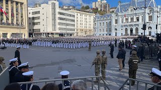 21 de Mayo 2024 Honores al Presidente de la República Glorias Navales Público [upl. by Ojahtnamas294]