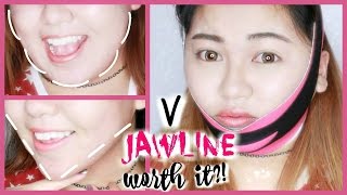 Diamond VShape Jawline Mask Review  ft Hideous KPOP Dancing [upl. by Irep684]