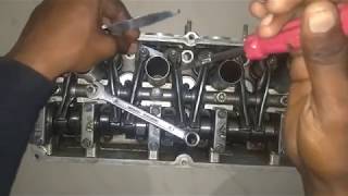 tappet setting  tappet clearance adjustment in hindi [upl. by Bromleigh736]