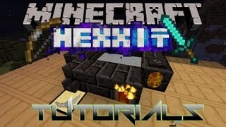 Minecraft Tutorial HEXXIT Building and Using a automatic Smeltery [upl. by Margreta]