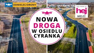 hejmielecpl TV Nowa ulica w Osiedlu Cyranka DRON [upl. by Deedahs]