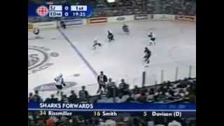 NHL 2006 Game 6  San Jose Sharks vs Edmonton Oilers P 1 [upl. by Eiramanad314]