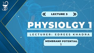 Physiology 1 Membrane potential part 1 [upl. by Zubkoff781]