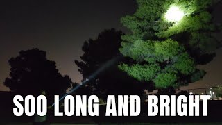 BEST BUY LONG DISTANCE EDC FLASHLIGHT 800 YARDS OLIGHT JAVELOT FULL REVIEW [upl. by Wyne5]