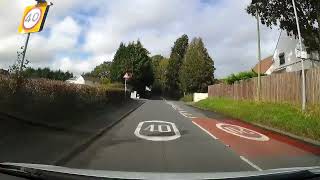 Dash Cam Journey Through Caerleon Ponthir and Parts of Cwmbran [upl. by Atsirt494]