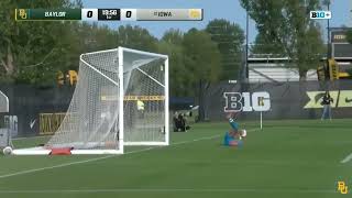 Baylor Soccer Highlights at Iowa  September 8 2024 [upl. by Cornell]