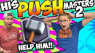 MY SON PUSHES to MASTERS 2 Can he do it Clash Royale [upl. by Lirva748]