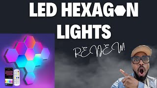 LED Hexagon Lights REVIEW [upl. by Langham99]