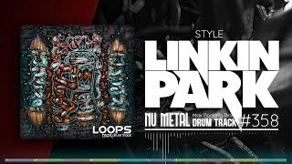 Nu Metal Drum Track  Linkin Park Style  100 bpm [upl. by Lisandra]