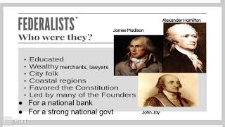 Federalists vs AntiFederalists [upl. by Tris289]