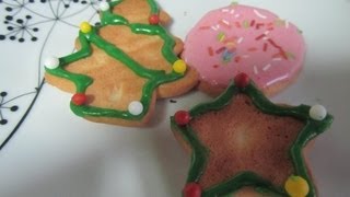 COMO HACER GALLETAS DE NAVIDAD DECORADAS [upl. by Drummond654]