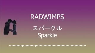 RADWIMPS  Sparkle KanjiRomajiIndo Kimi no Nawa Ost Lyrics Translation [upl. by Ralli]