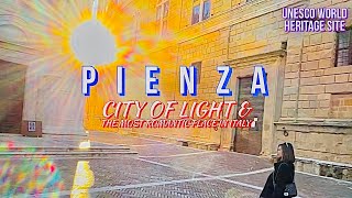 PIENZA TUSCANY  MOST ROMANTICCITY IN ITALY  UNESCO WORLD HERITAGE SITE  WINTER IN ITALY [upl. by Lizette]