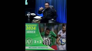 Chapecoense acabando com comentaristas chapecoense santos soccer podcastdefutebol [upl. by Derman]