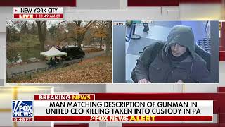 BREAKING Man matching description of CEO s killer taken into custody [upl. by Tomasz126]