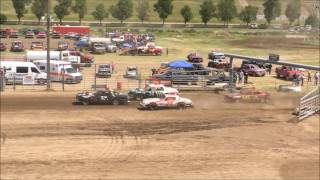 Central Montana Fair Lewistown MT Bump n Run Superstock Heat 2 [upl. by Derfliw]