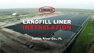 COMANCO Constructs Landfill Cell for Indian River County [upl. by Georgianna345]