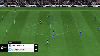 PEC Zwolle vs Silkeborg IF 09072024 Club Friendlies EA FC 24 [upl. by Aehsan]