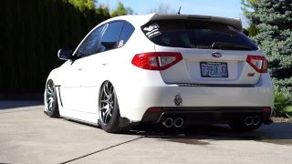 2011 Subaru WRX STi ExhaustTomei ELH Invidia DP SPT Catback [upl. by Drue]