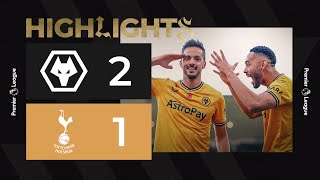 Sarabia and Lemina leave it LATE  Wolves 21 Tottenham Hotspur  Highlights [upl. by Levy]