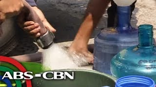 TV Patrol Mga negosyo kabuhayan apektado ng water interruption [upl. by Kiernan978]