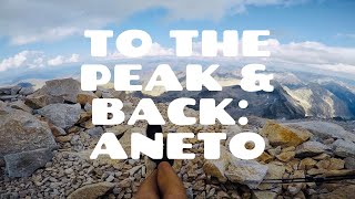 To the peak amp back Aneto [upl. by Hewes]