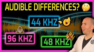 96 kHz vs 48 kHz vs 44 kHz  Whats really the Best Sample Rate for Audio 2023 [upl. by Loseff]