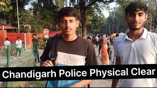 Chandigarh Police Constable Physical 2023 Information Police Bharti Running Video [upl. by Halsey]