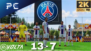 FC 24 VOLTA  Neymar Messi Mbappe vs Haaland Bruyne Gundogan  PC Gameplay 2K 60FPS [upl. by Tartaglia]