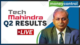 Live  Tech Mahindra Q2 Results Management On Earnings Future Outlook [upl. by Jabez553]