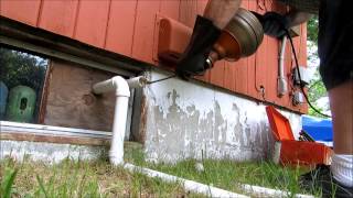 flooded basement zoeller sump pump replacement part 2 [upl. by Deva]