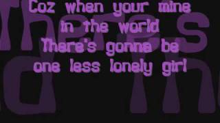 Justin Bieber  One Less Lonely Girl acoustic with lyrics [upl. by Dinny]