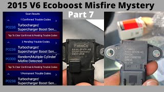 2015 FordLincoln 35L V6 Ecoboost Misfire Mystery Part 7 ecoboost P0236 [upl. by Atilem]