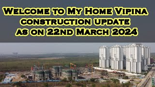 My Home Vipina  Latest Update  Hyderabad Real Estate  My Home Constructions  Tellapur [upl. by Riella]