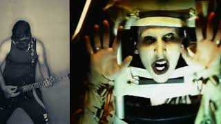 Marilyn Manson the Beautyfull people COVER guitarra Carlos Musik 🎸 [upl. by Yerffe224]