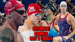 2024 OLYMPIC GAMES  Swimming Day 2 Finals LIVE [upl. by Irma845]