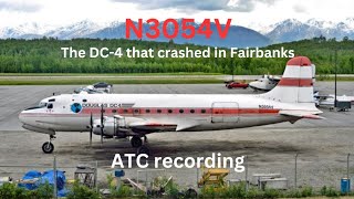 Alaska DC4 CRASH  ATC recording 2 FATALITIES [upl. by Athallia]