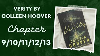 VERITY by Colleen hoover chapter  910111213 [upl. by Ased]