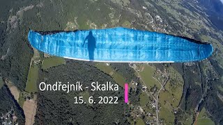 Paragliding  Skalka 15 6 2022 [upl. by Seidnac524]