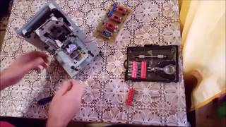 DIY CNC old CDDVD Rom  Arduino  Easy Driver [upl. by Uela]