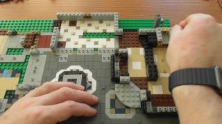 Bulding Lego Creator Assembly Square 10255 Part 2 [upl. by Eded]