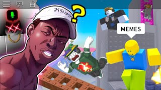 ROBLOX Steep Steps Funny Moments MEMES [upl. by Jermayne]