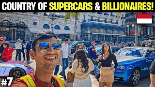 VISITING WORLDS RICHEST COUNTRY  SUPERCARS CASINOS YACHT PARTIES 🇲🇨 [upl. by Weisberg]